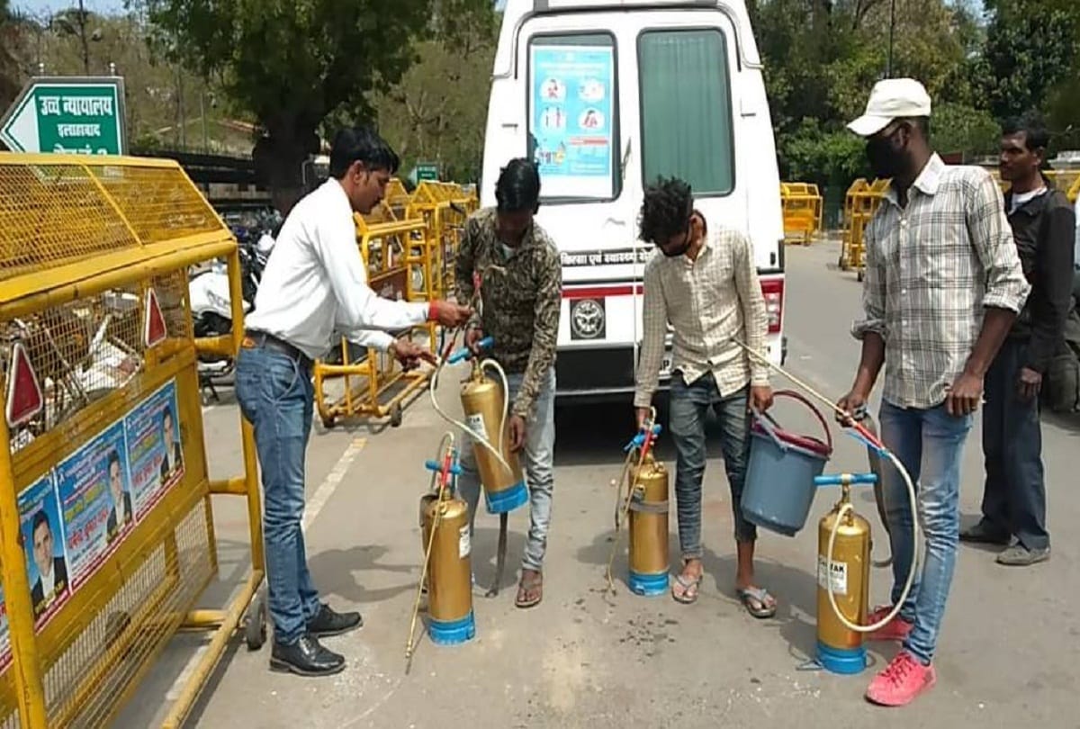 Allahabad High Court begins sanitation, 10-member team set up