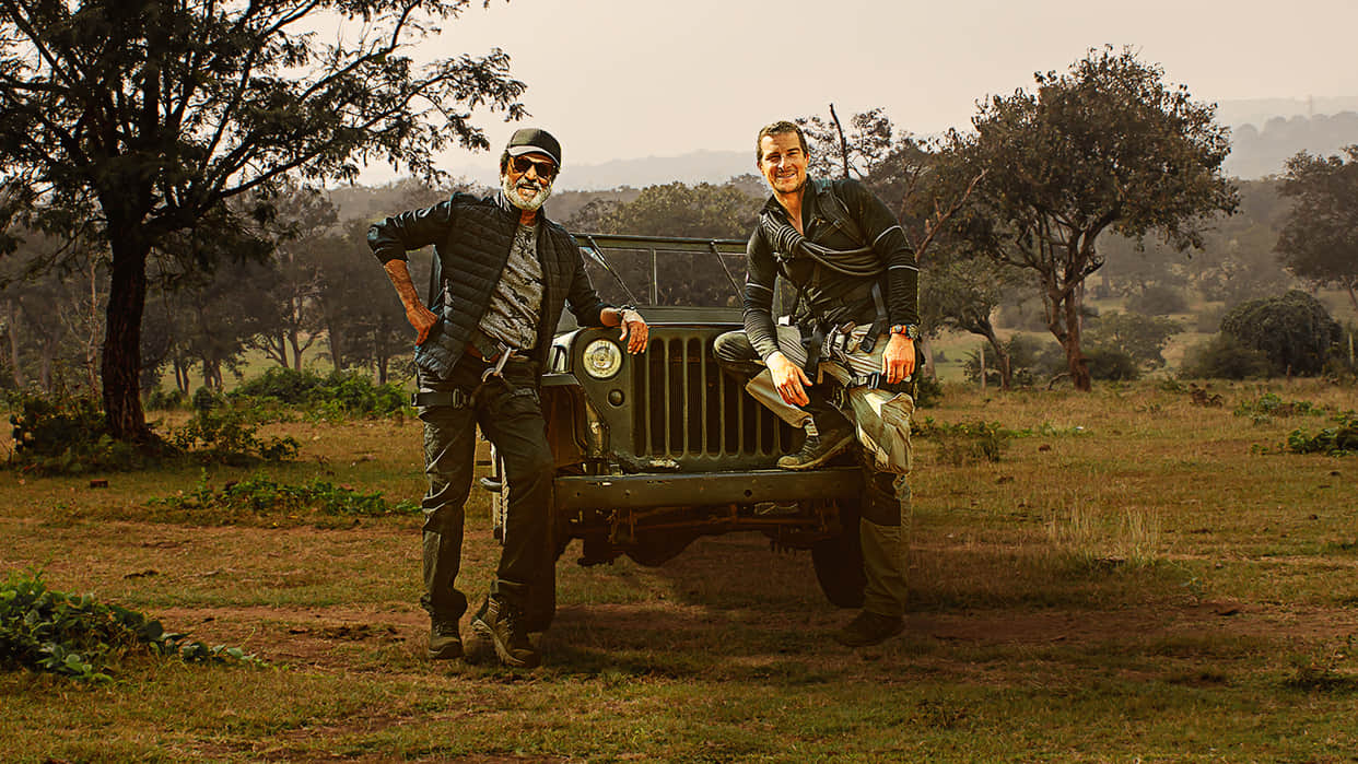 Rajinikanth Starrer Television Show Into The Wild With Bear Grylls Will Be Telecast on Monday 23 July