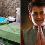 बाएं सांसद कमलेश पासवान, दाएं सांसद रवि किशन।