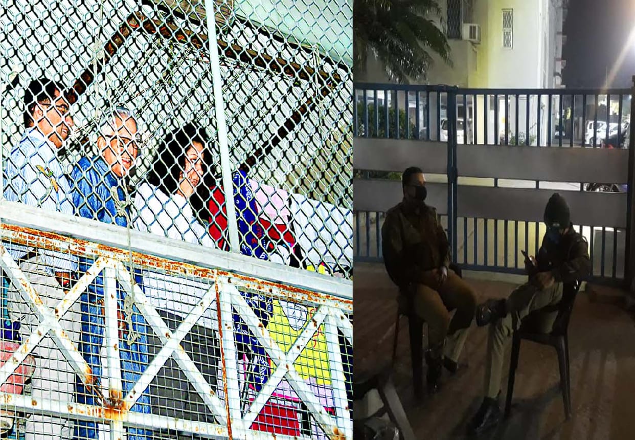 Coronavirus News in Kanpur, Many people Self Quarantine in Kalpana Apartment