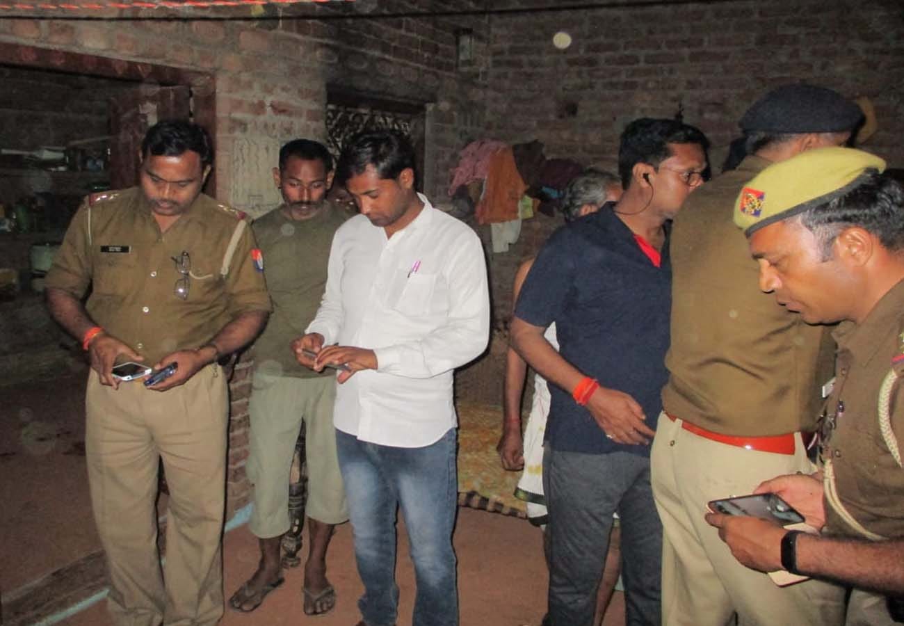 Three people were brutally murder'd in the envy of the woman's escape