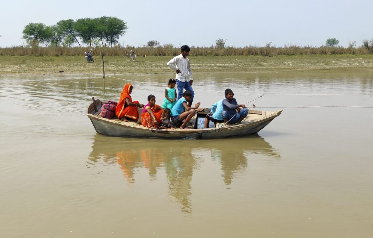 Hundreds of bigha crops submerged as Ganga's water level rises