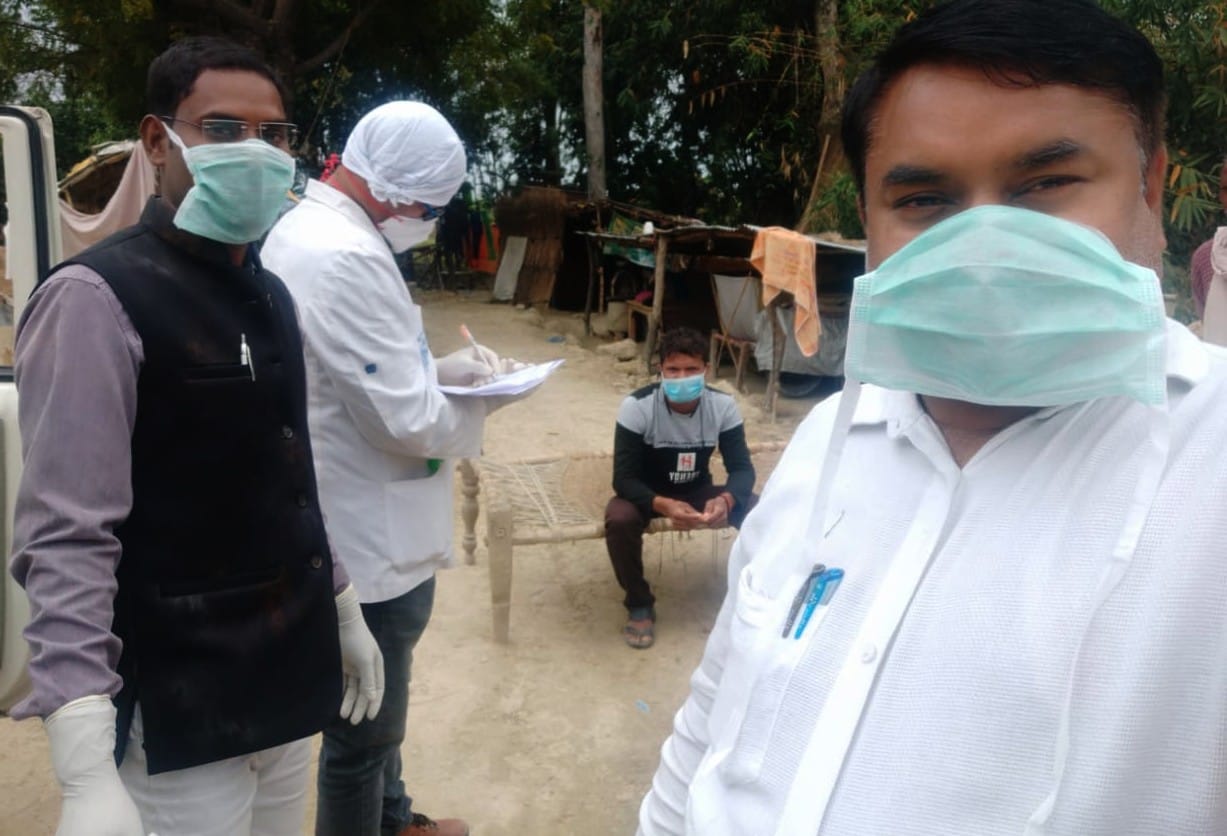 A team of doctors arrived to investigate the person from Riyadh