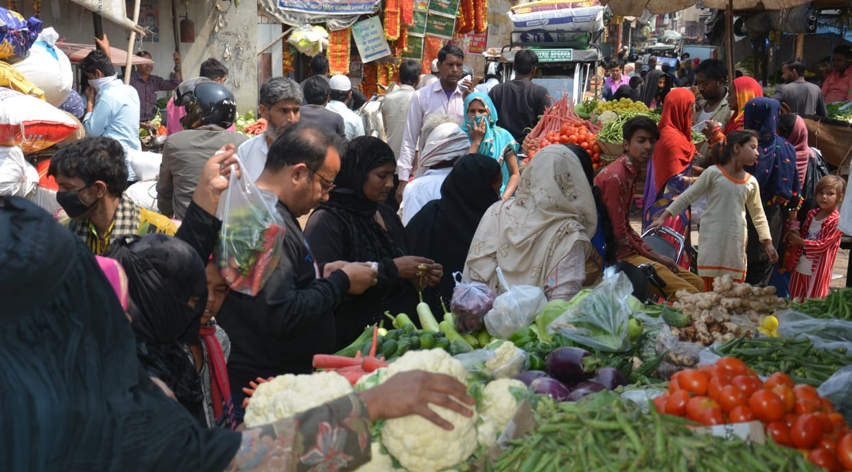Rampage to buy ration and vegetables