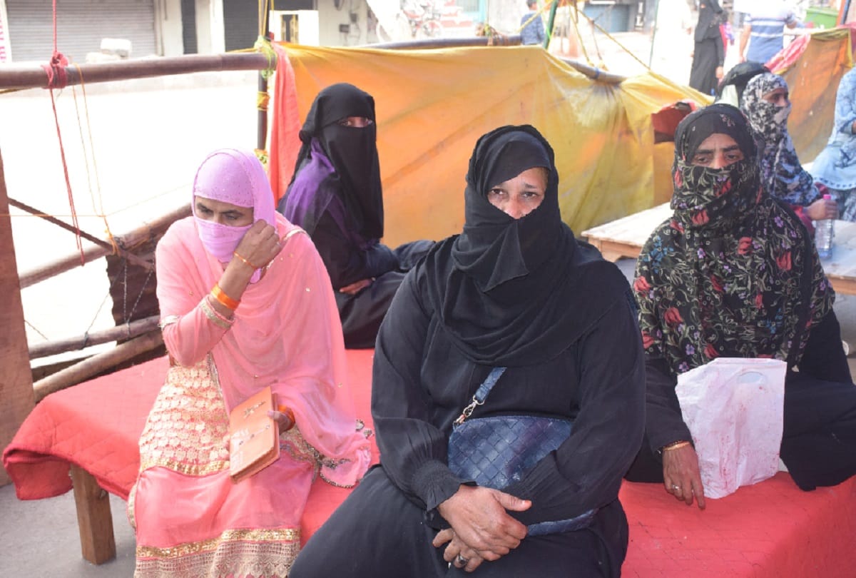 Corona suspects a person involved in Shaheen Bagh demonstration