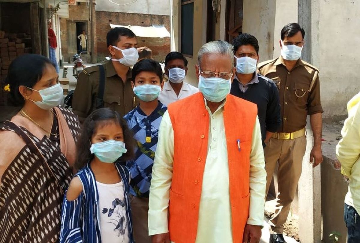coronavirus update BJP MP health check in firozabad