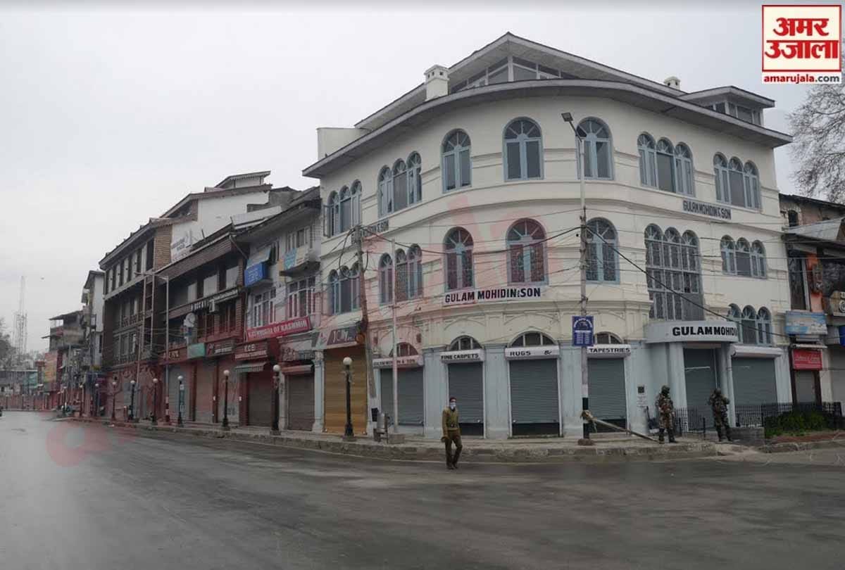 coronavirus, Strict restrictions in Kashmir, markets shut and people ready to Fight Corona