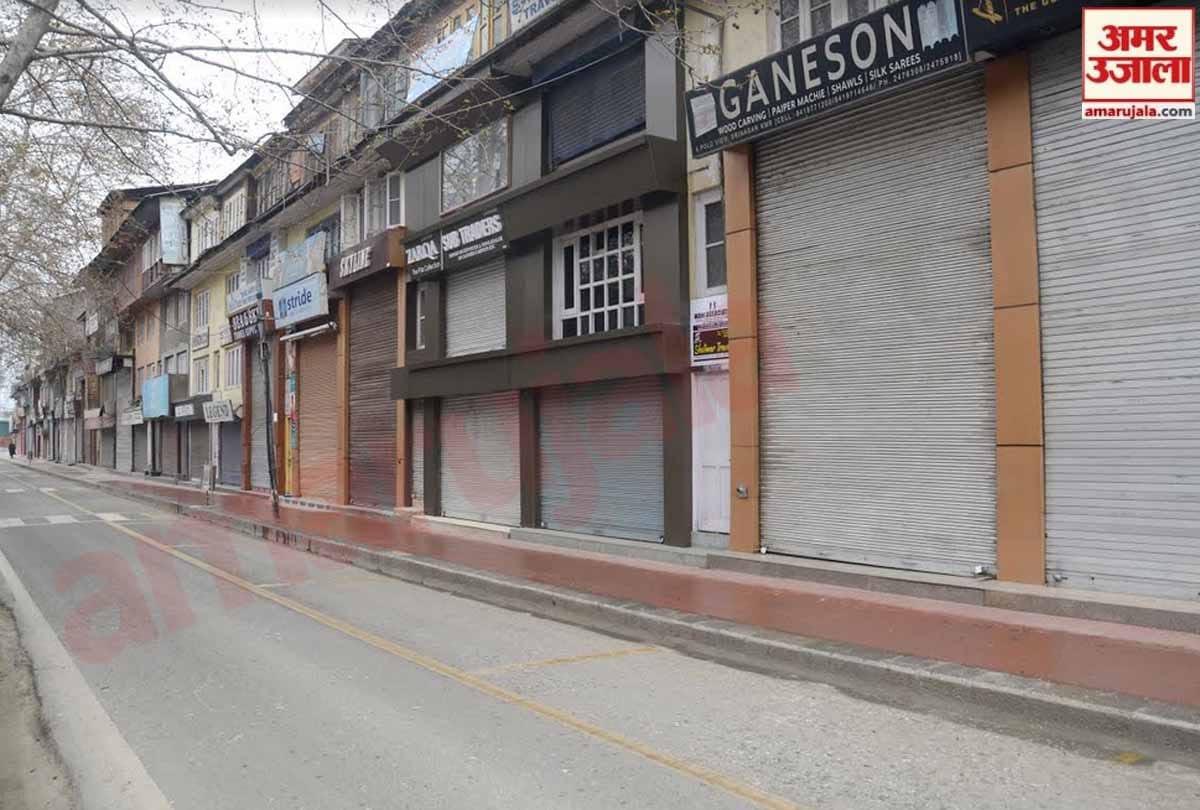 coronavirus, Strict restrictions in Kashmir, markets shut and people ready to Fight Corona