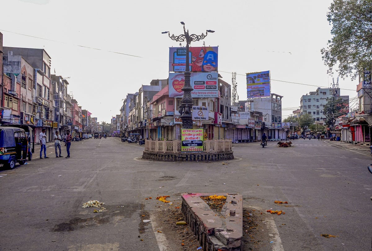 Coronavirus: Lockdown in various cities of india, streets are empty in Maharashtra delhi mumbai, See Photos