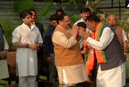 rebel mla joined bjp in delhi JP Nadda, Jyotiraditya Scindia said All will get tickets