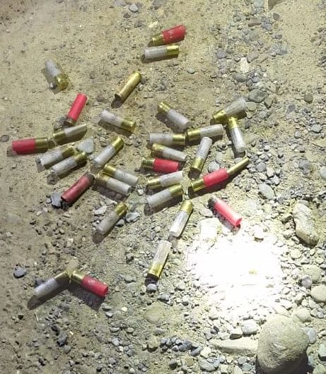 Forest department team and smugglers fired shots at each other