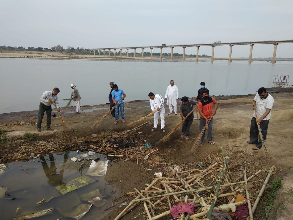 Two quintals of waste destroyed by fire during cleaning campaign