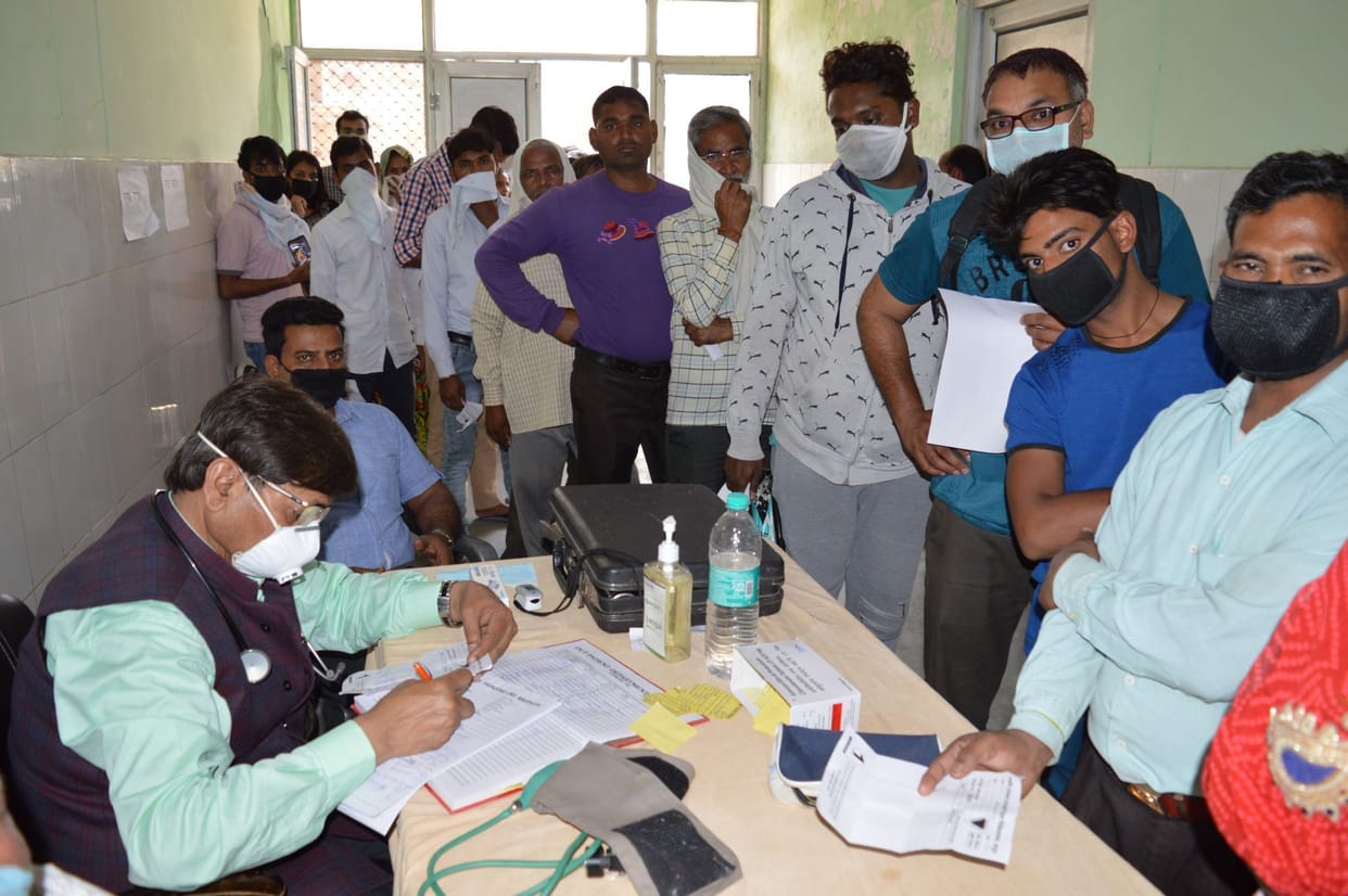 Corona virus case patient