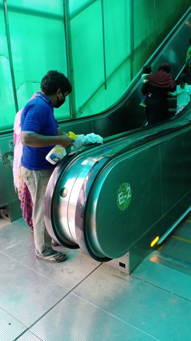 Mau Junction will be sanitized every three hours