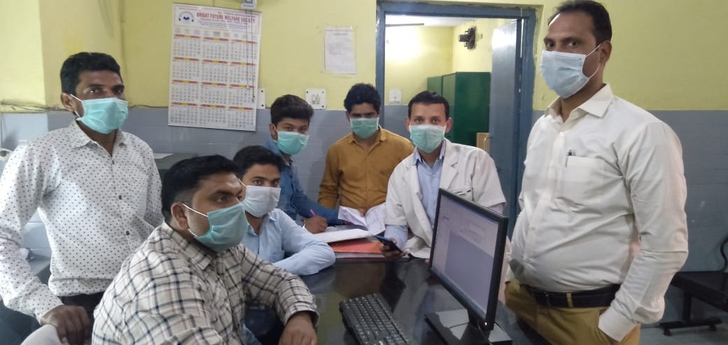 Reduced crowd in hospital, people arrived only when necessary