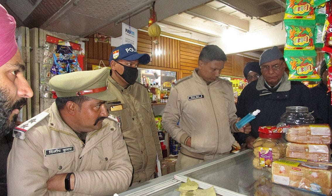 The judge threatened the shopkeeper, shutting down Tallital Market in protest