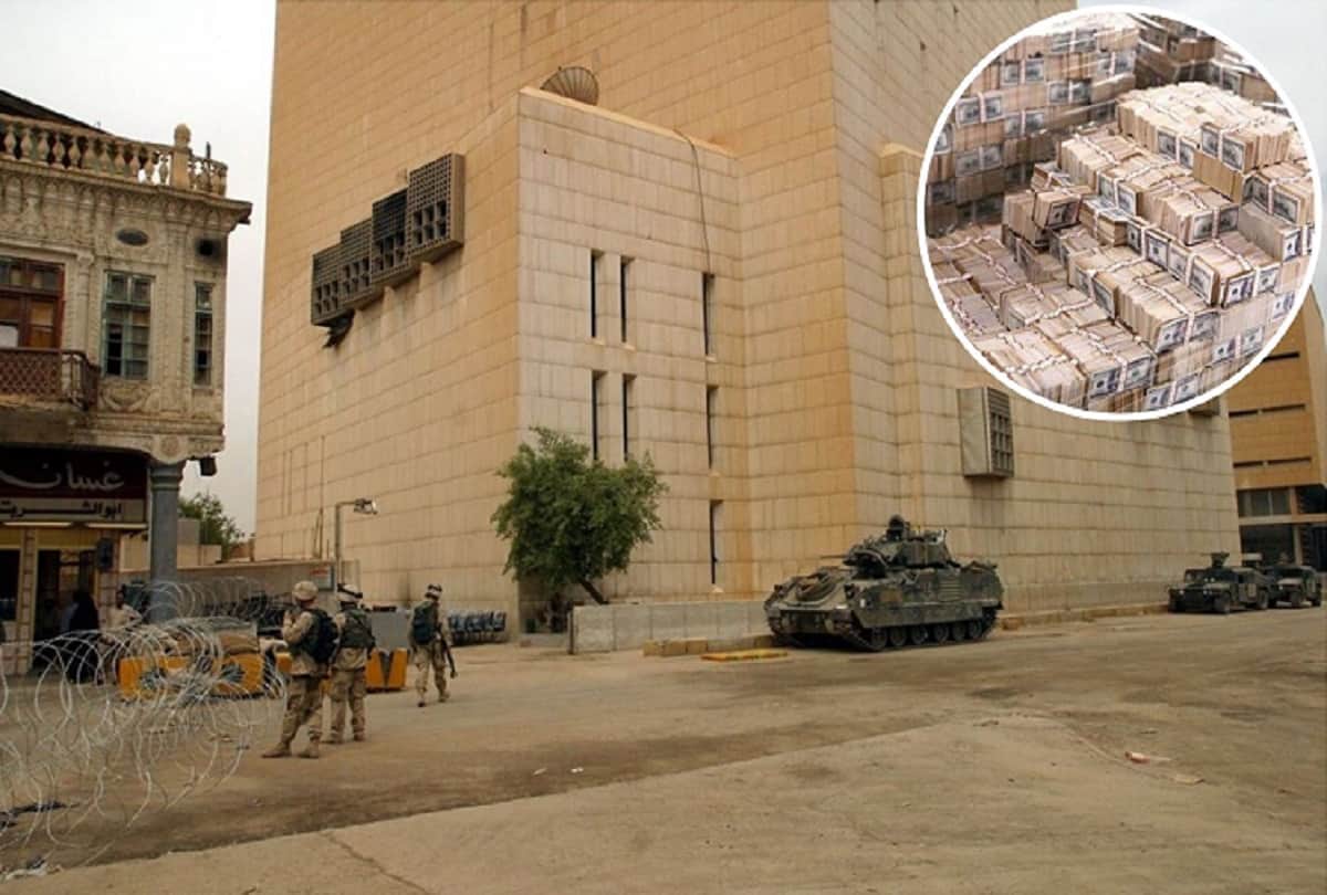 most largest bank robbery in the world one billion dollar stolen from iraq central bank