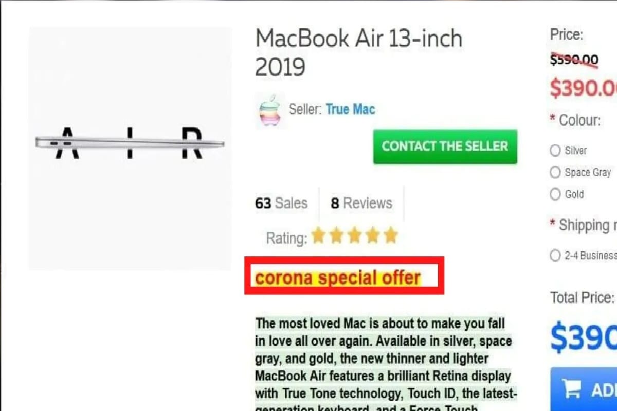 Cyber Attackers Are Targeting Netizens with Special Coronavirus Discounts says Check Point