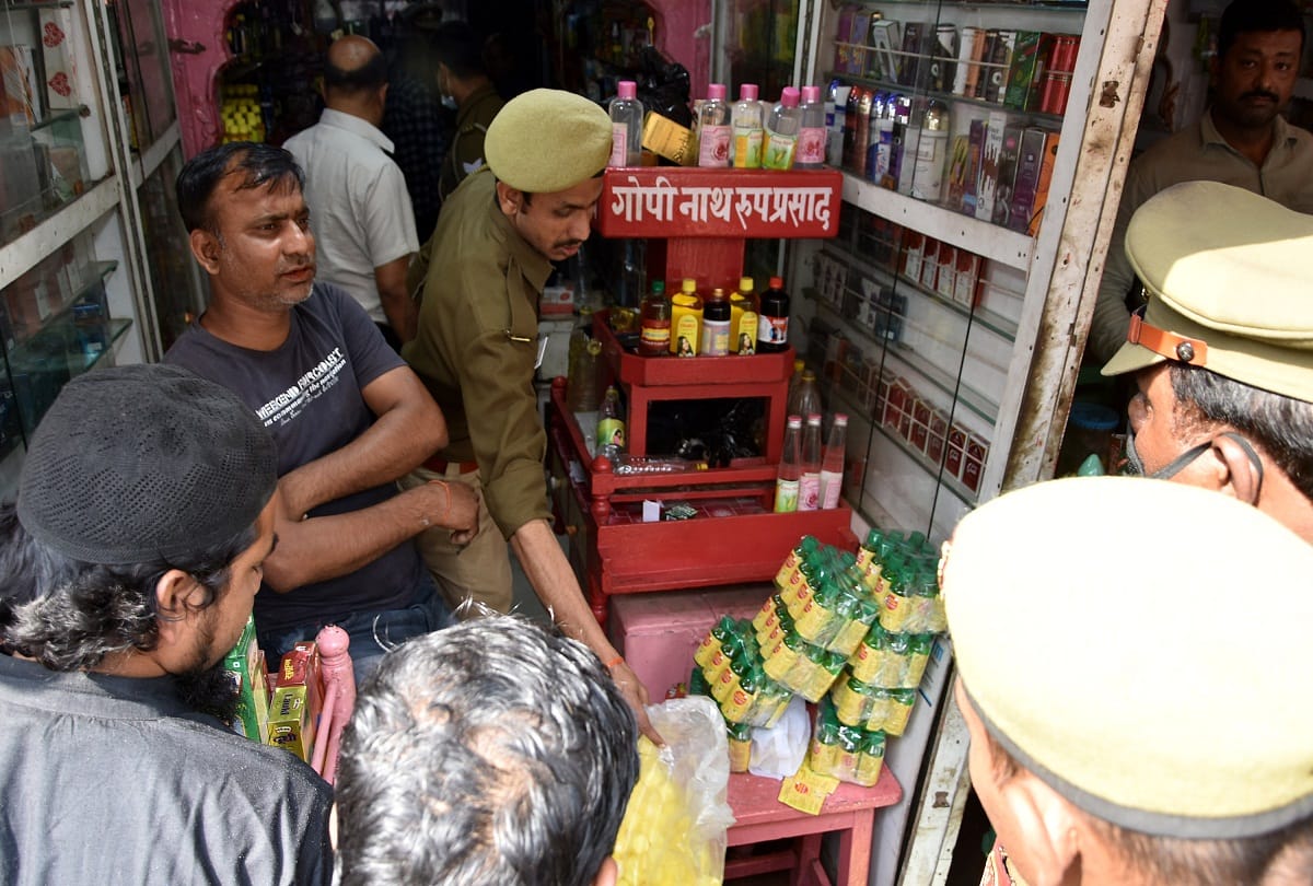 Bulk fake sanitizer seize, shopkeeper arrested