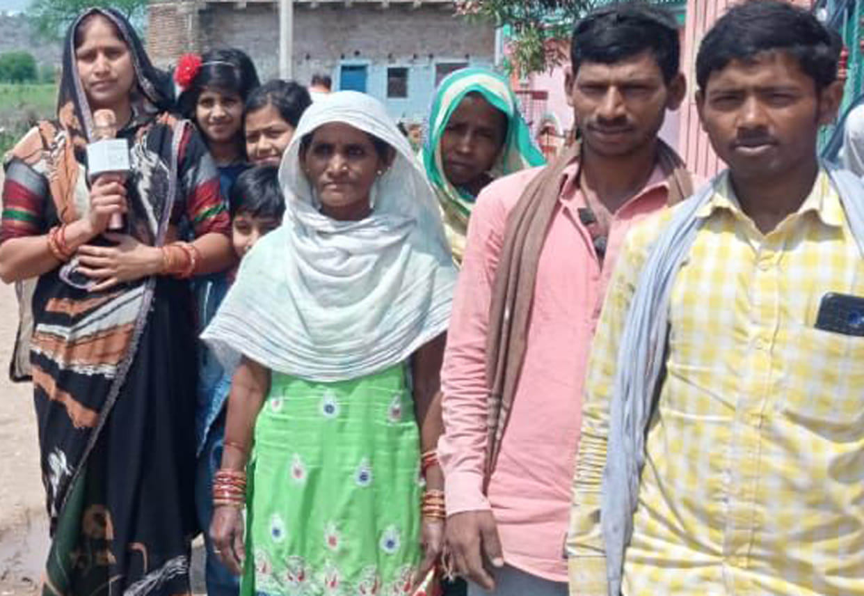 Village head organized awareness rally