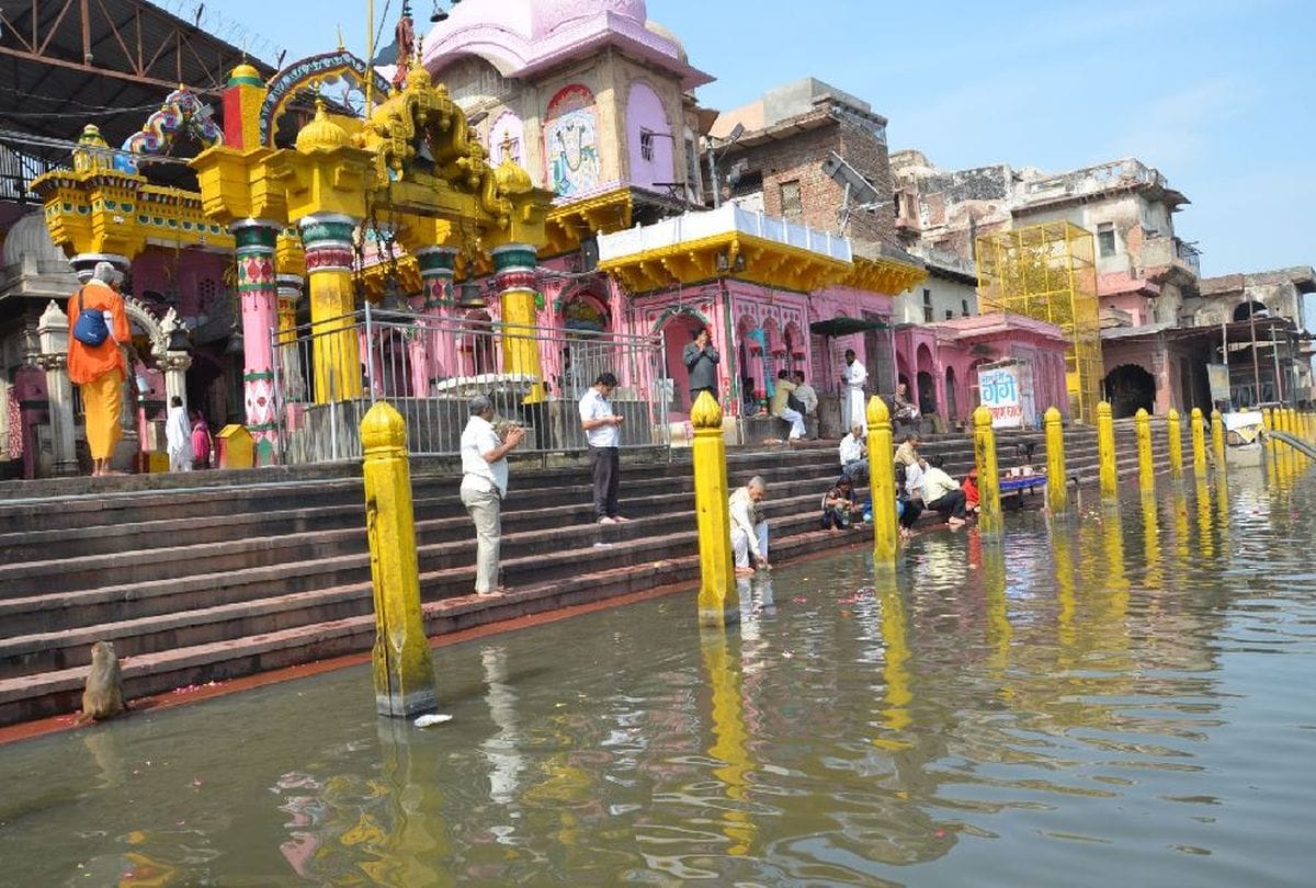 Laser show will be held at Vishram Ghat of Yamuna in Mathura
