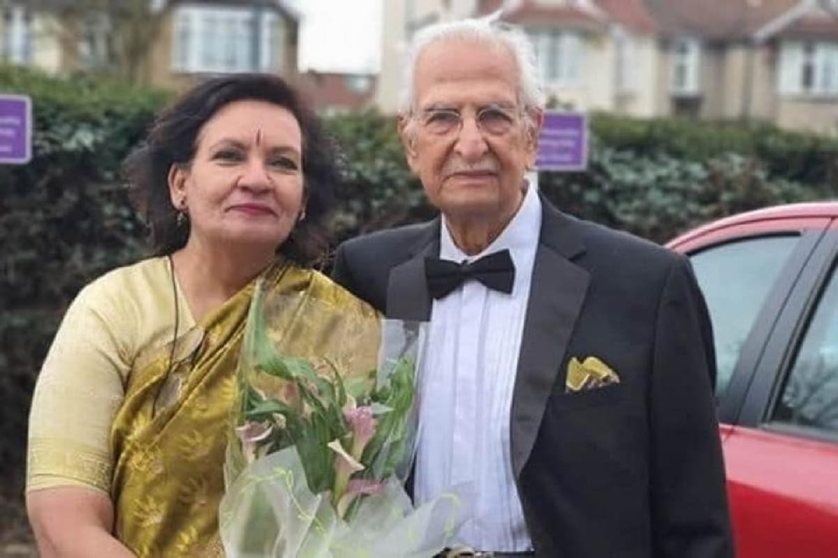 Coronavirus : 100 year old indian film maker Yawar Abbas married his girlfriend in London