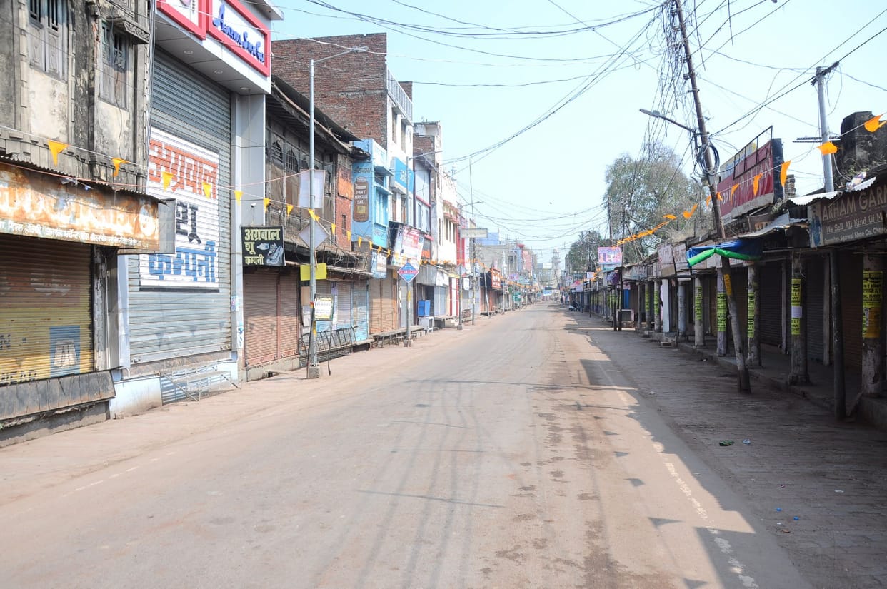 The effect of public curfew, silence on the streets