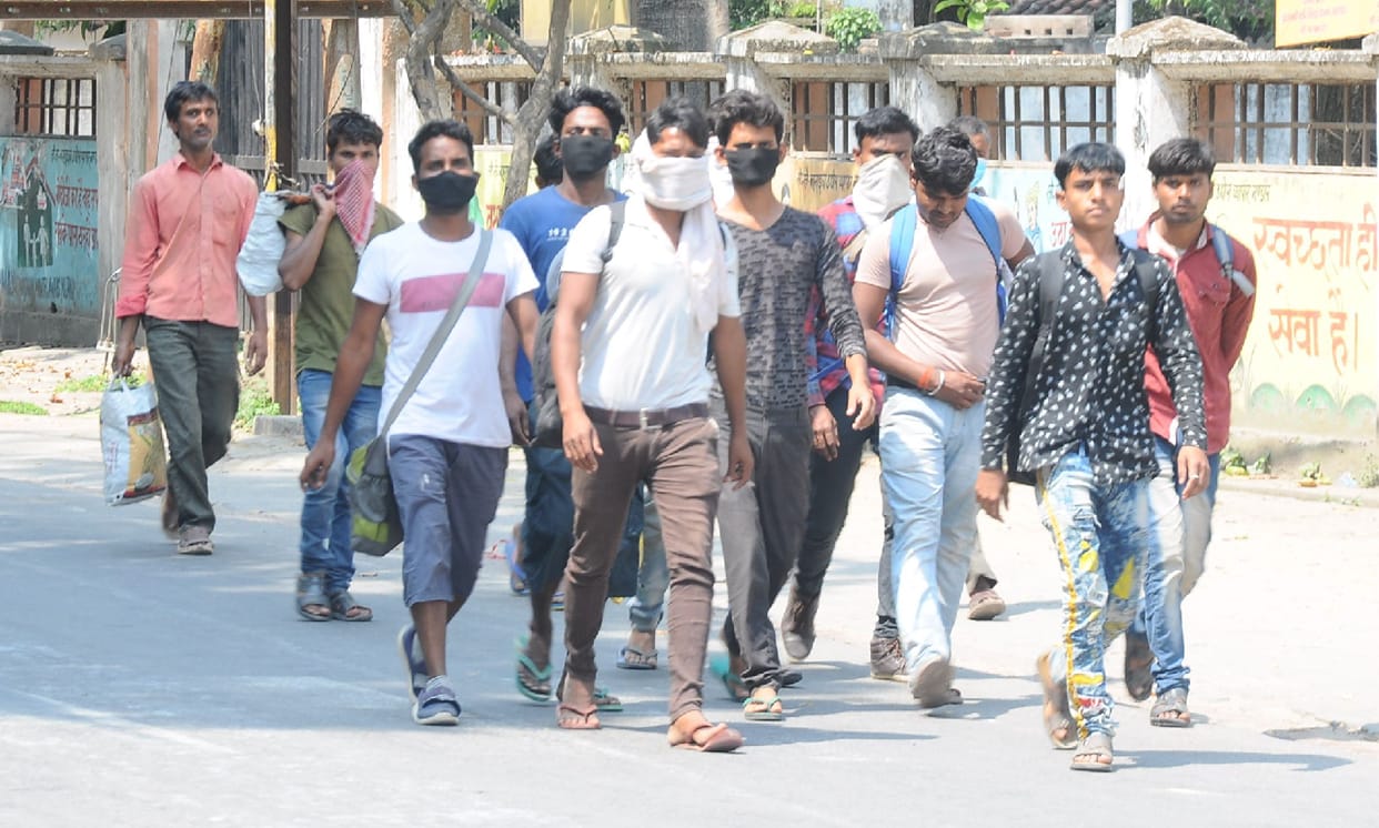 Corona's havoc: thousands of people arrived in the district from metros