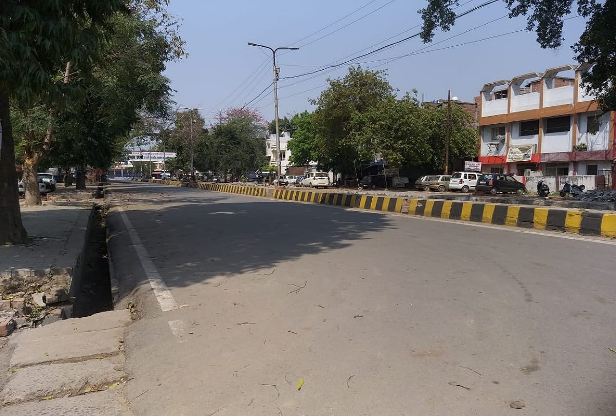 #LadengeCoronaSe: Lockdown of public in Sangamnagar, people imprisoned in homes, everything stopped