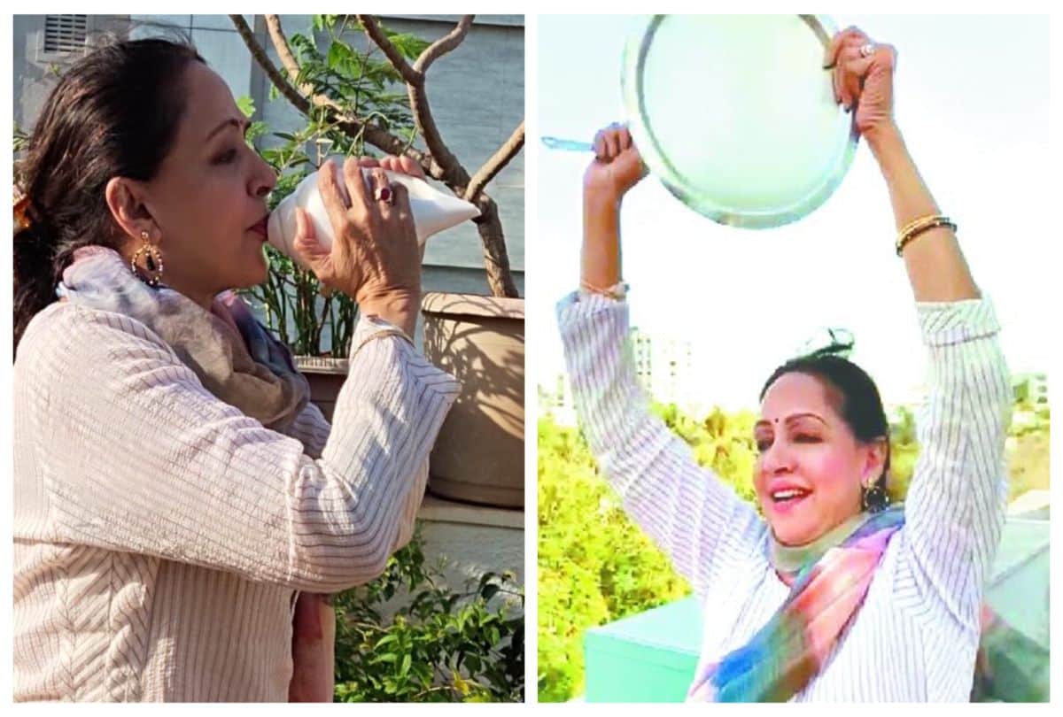 mp hema malini thanks giving to mathura for supporting janta curfew