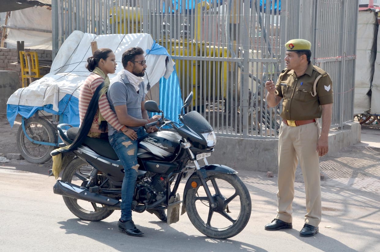 Effect of public curfew