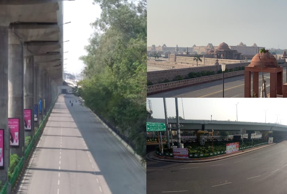 People are following janata curfew in Uttar Pradesh.