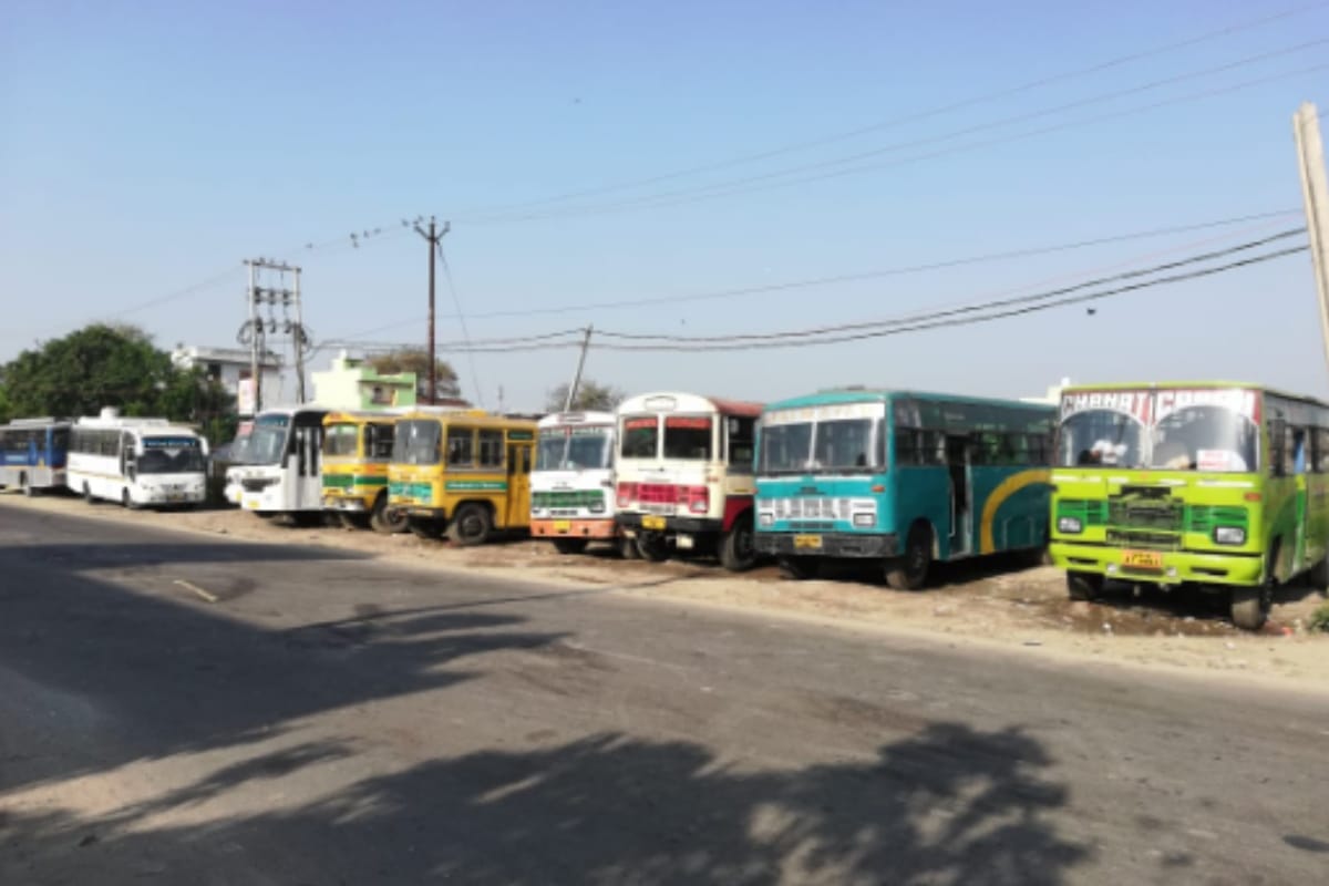Elderly people said that the city has never seen such a thing before in Meerut