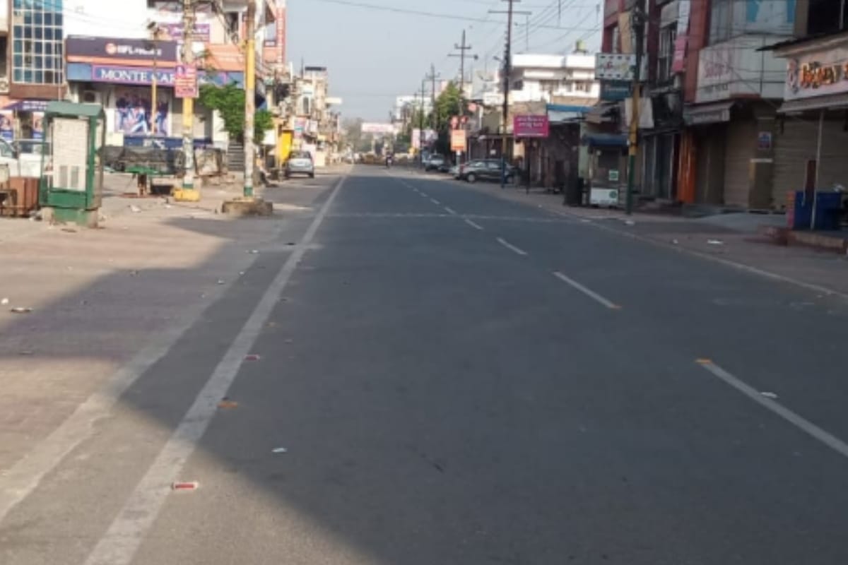 Elderly people said that the city has never seen such a thing before in Meerut