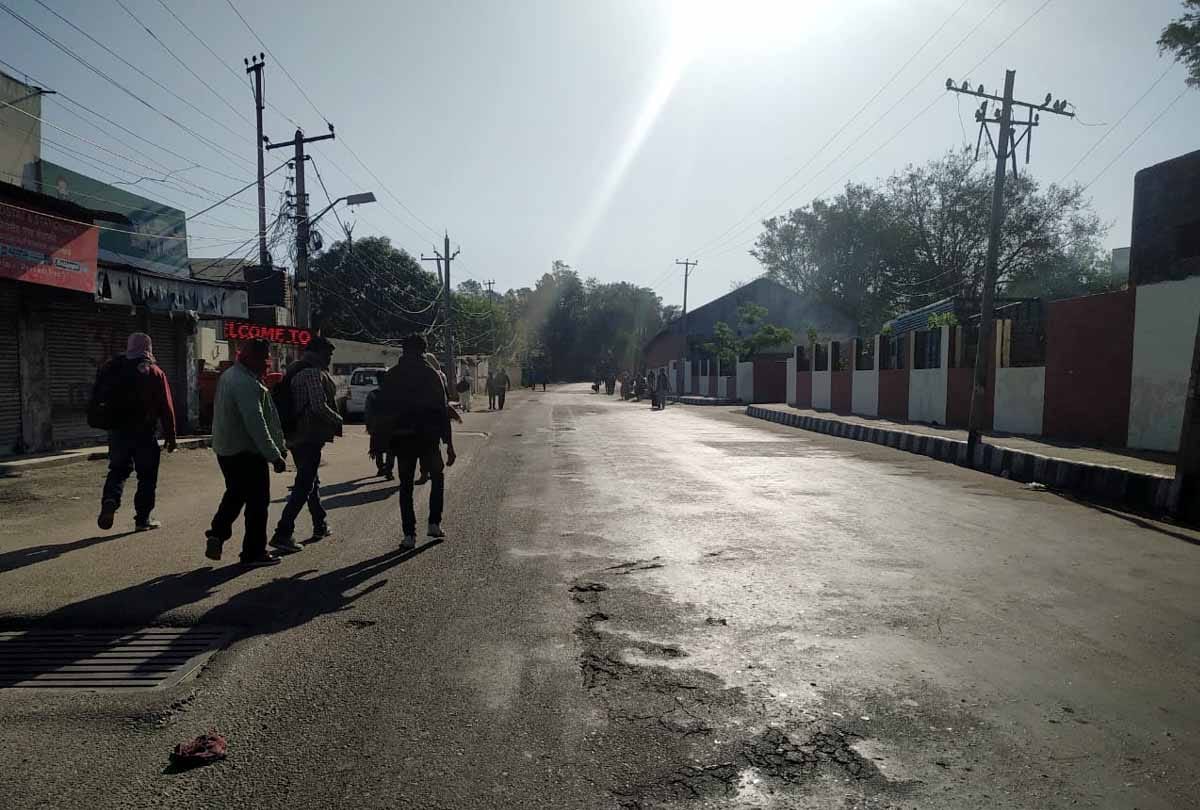 Janta curfew impact updates and images from Jammu kashmir corona virus