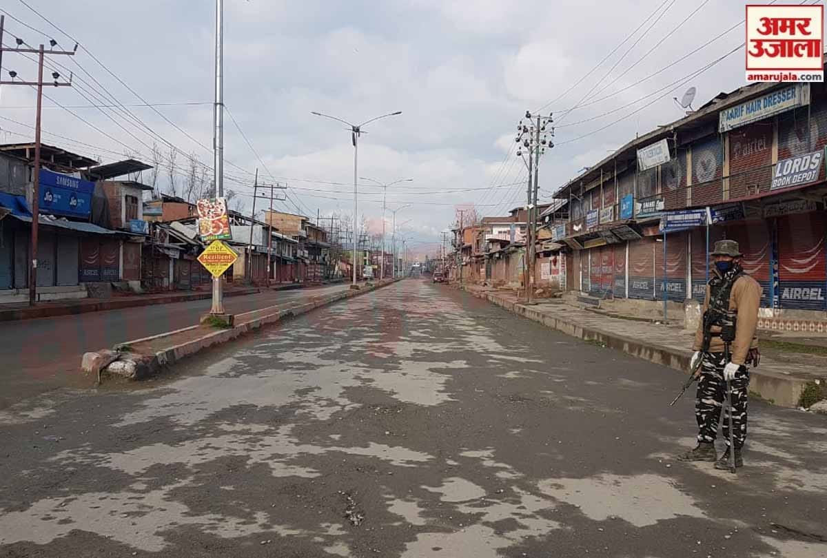 Janta curfew impact updates and images from Jammu kashmir coronavirus