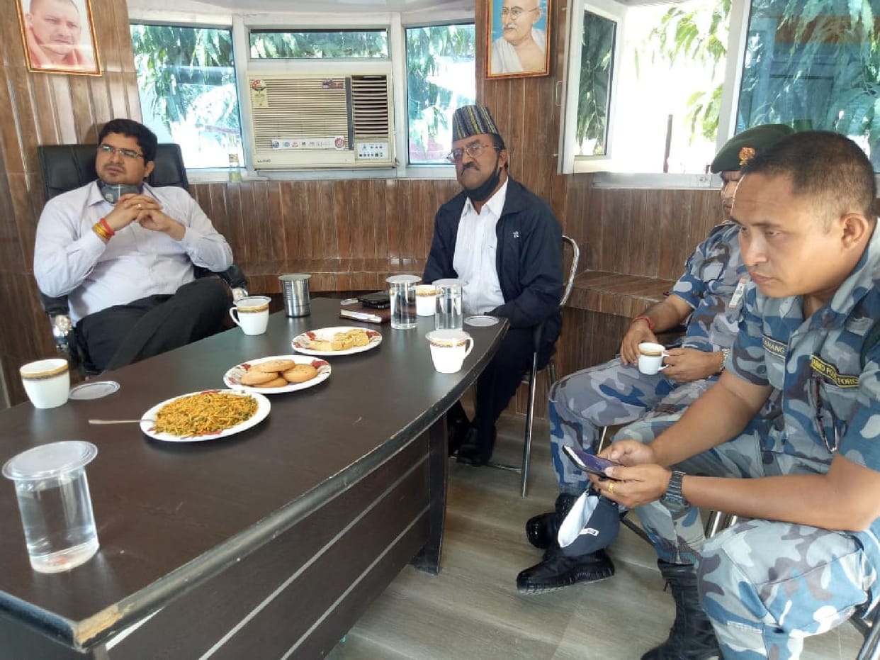 Silence in Nepal's market also