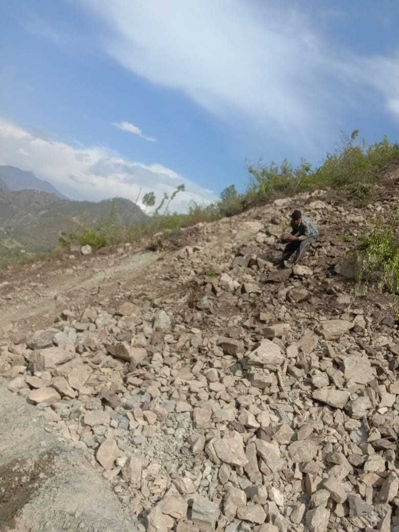 Chulgaon Motor Road not open even after five days
