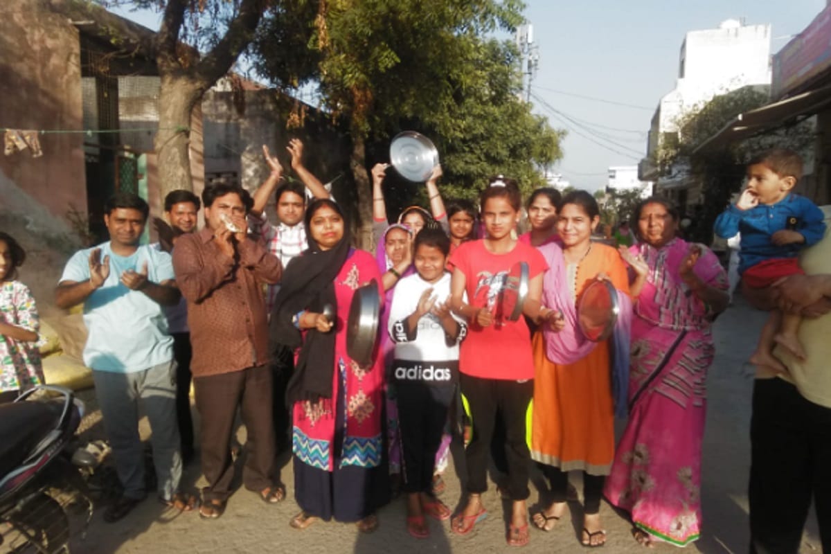 Elderly people said that the city has never seen such a thing before in Meerut