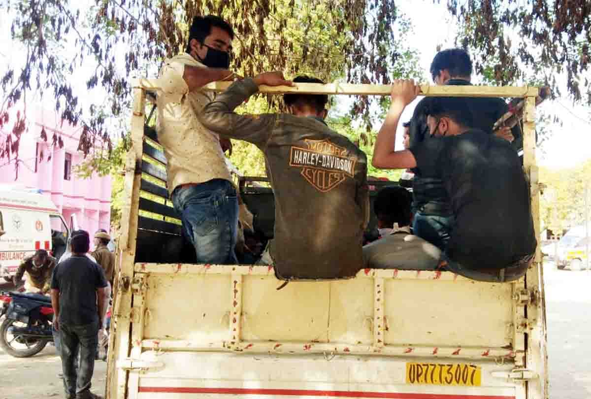 24 suspects returned from Mumbai in Hamirpur sent to Sadar Hospital for investigation