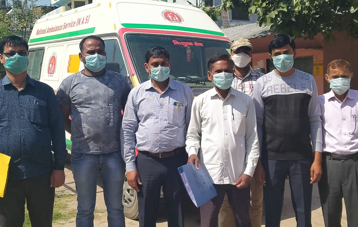 Health Department team did treatment