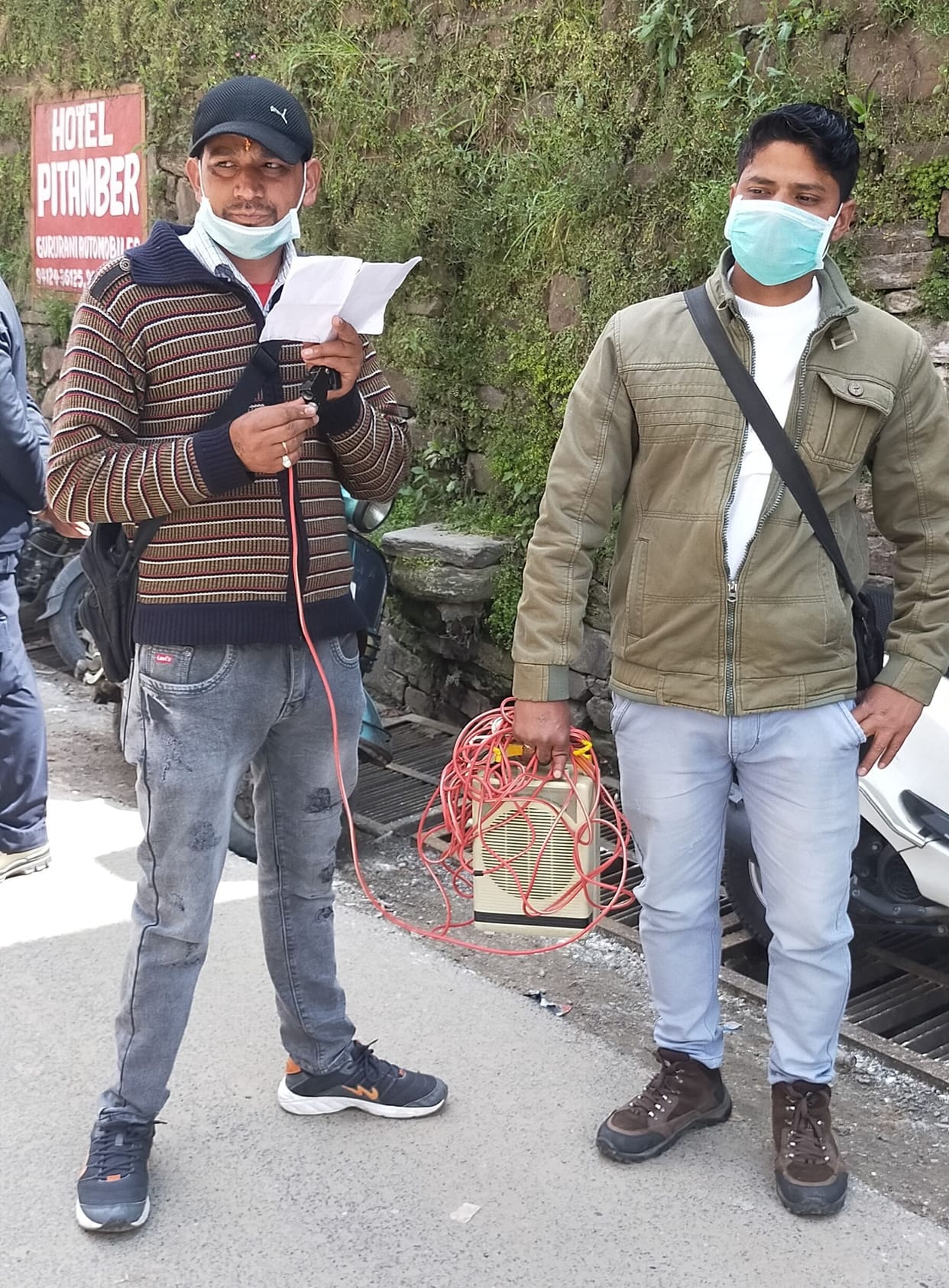Person returned from abroad reached home in Sylde block
