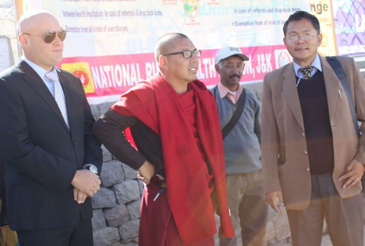 corona ke yodha : Corona Warrior Lama Thupstan Chogyal, Monk, Ladakh Heart Foundation