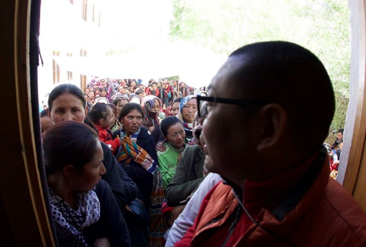 corona ke yodha : Corona Warrior Lama Thupstan Chogyal, Monk, Ladakh Heart Foundation