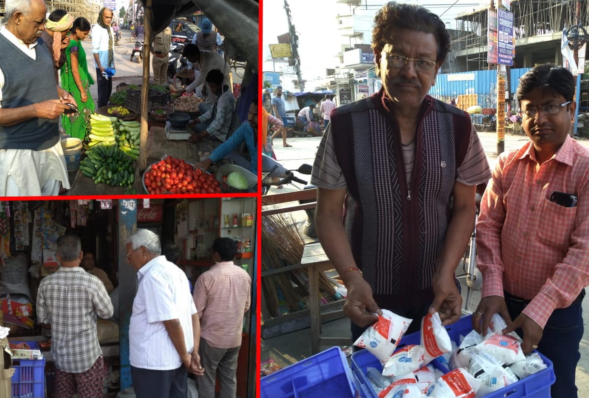 DM K Vijayendra pandian order Shops will be open till 9.30 am for loc down in gorakhpur