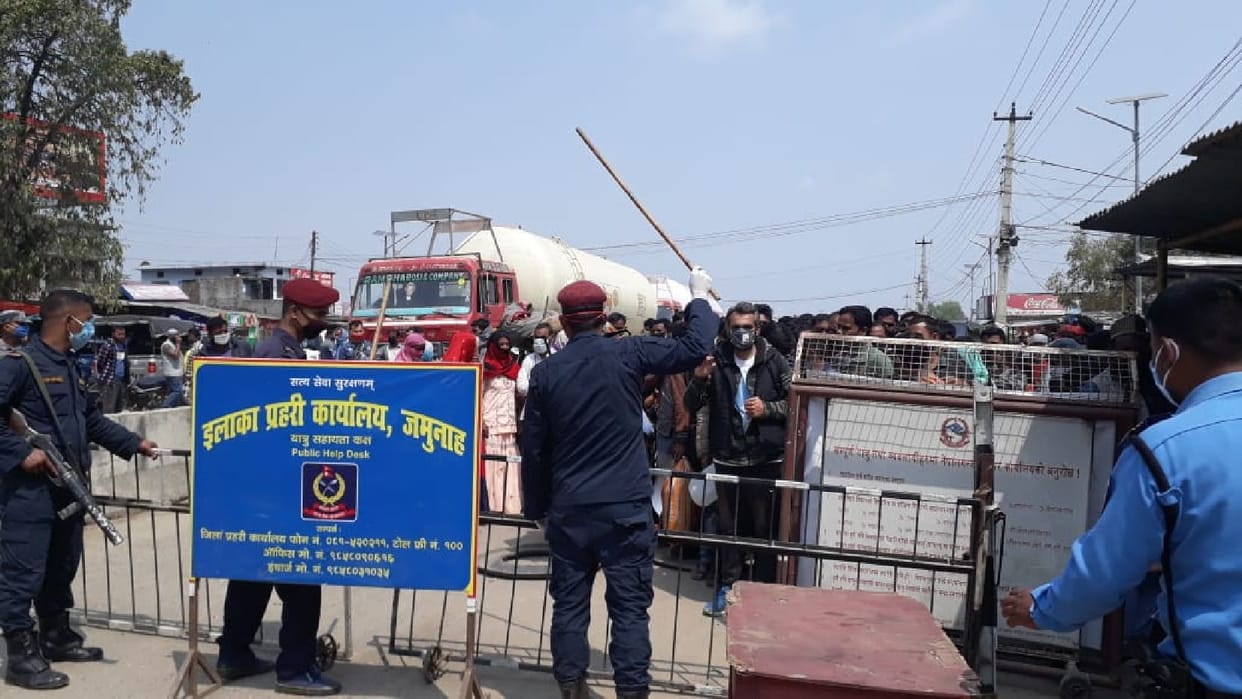Nepal government also banned entry into India