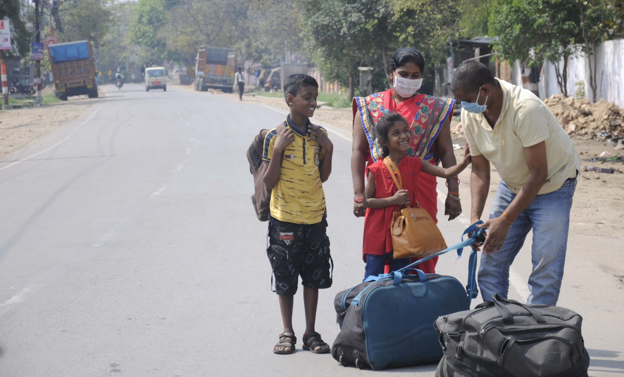 CoronaVirus: silence in depot, buses standing