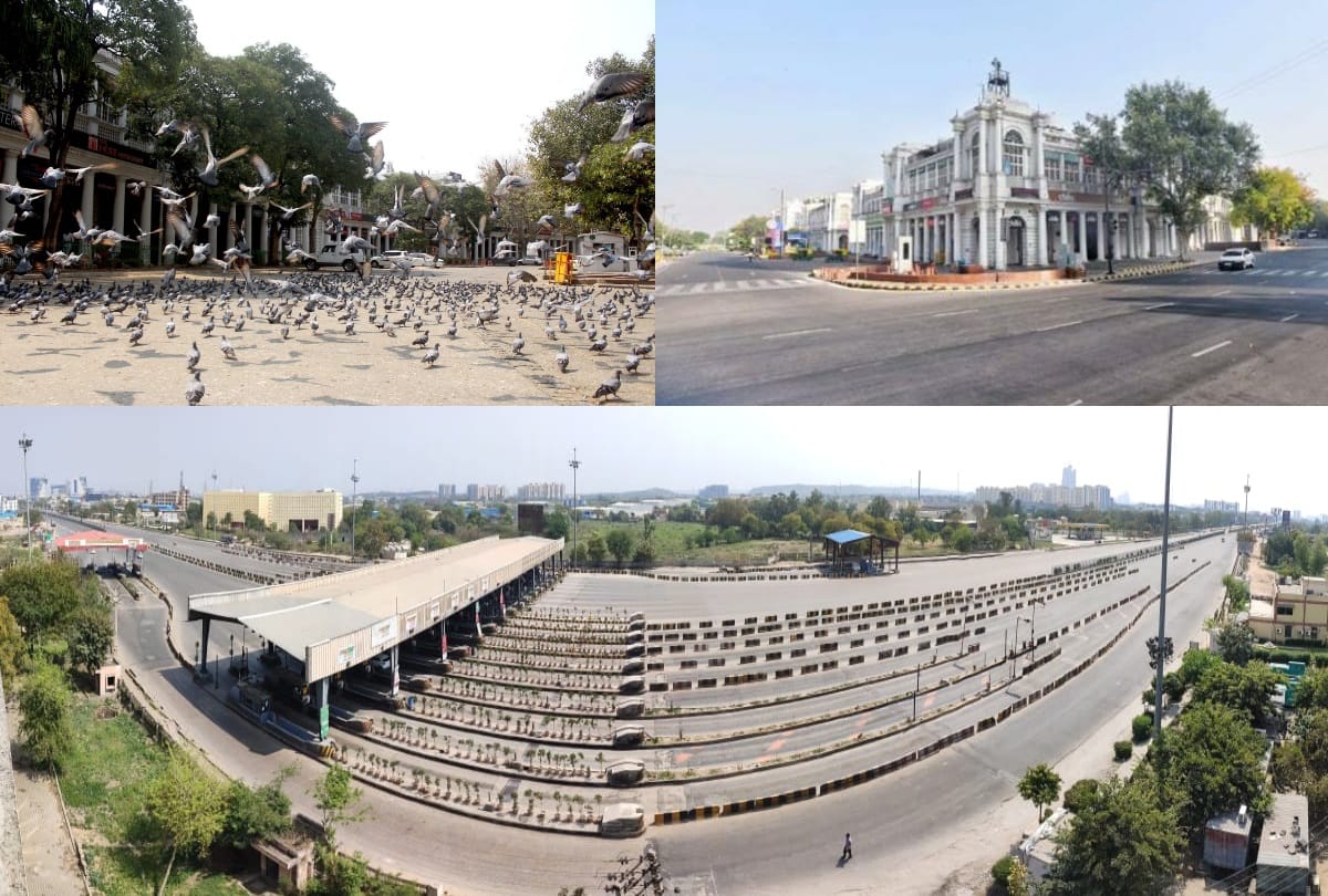 Coronavirus in delhi ncr on janta curfew day no pollution only clear air good effect