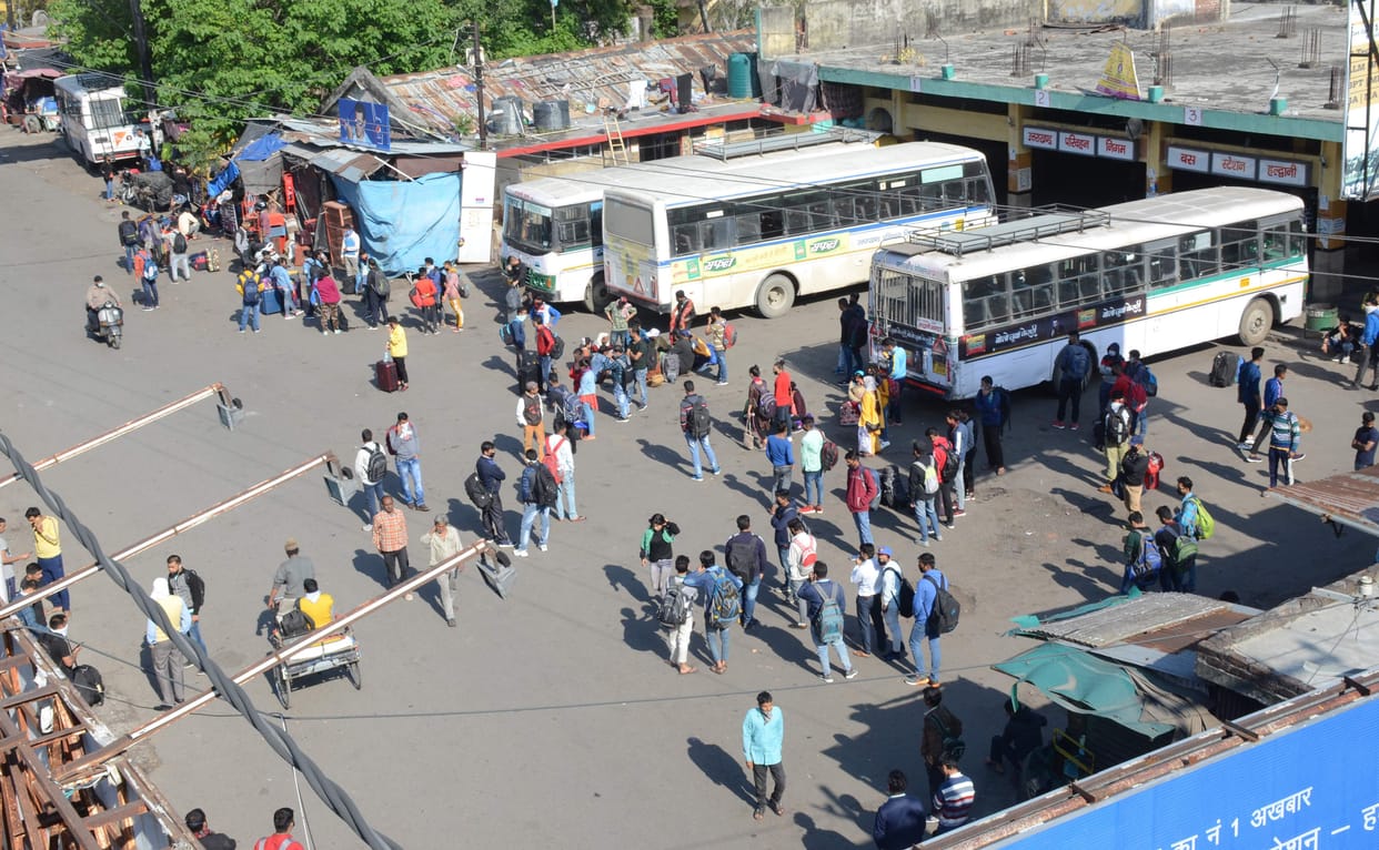As the congestion increased, the transport corporation operated eight buses