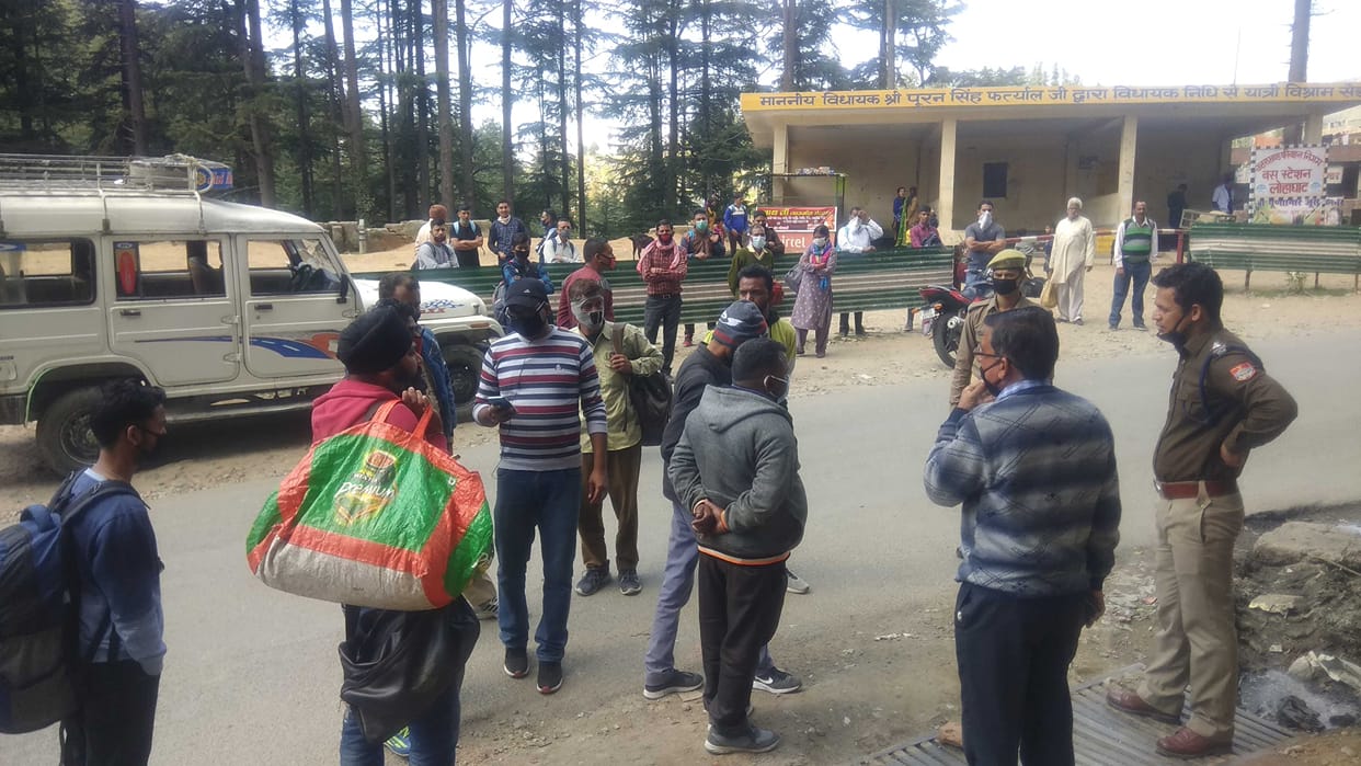 Lockdown order proved to be airborne in Lohaghat